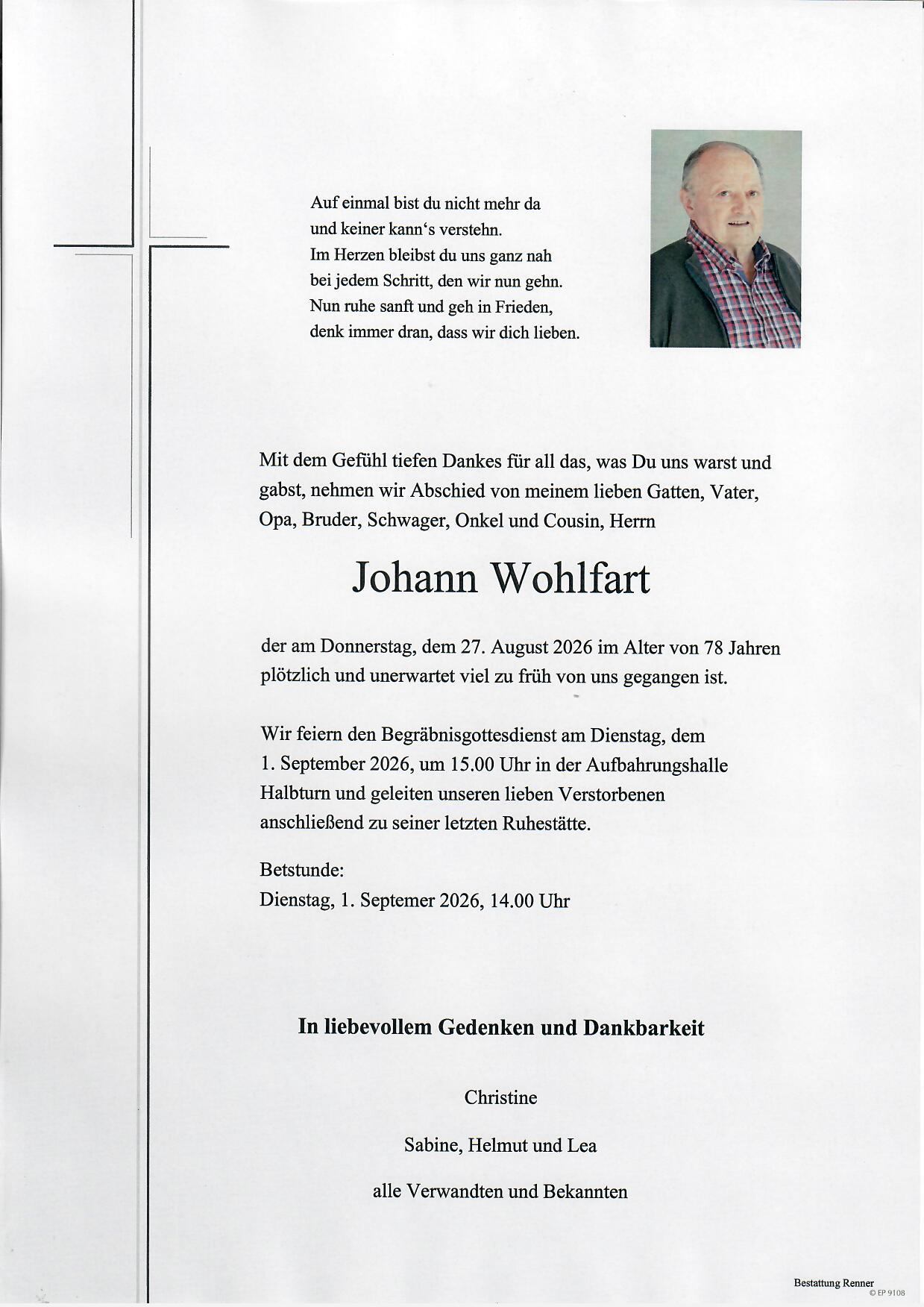 Parte Johann Wohlfart
